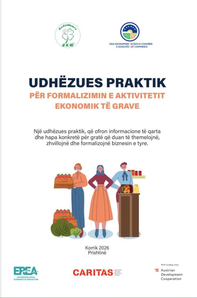 Udhëzues Praktik për Formalizimin e Aktivitetit Ekonomik të Grave