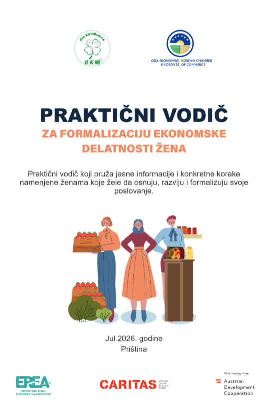 Praktični Vodič za Formalizaciju Ekonomske Delatnosti Žena